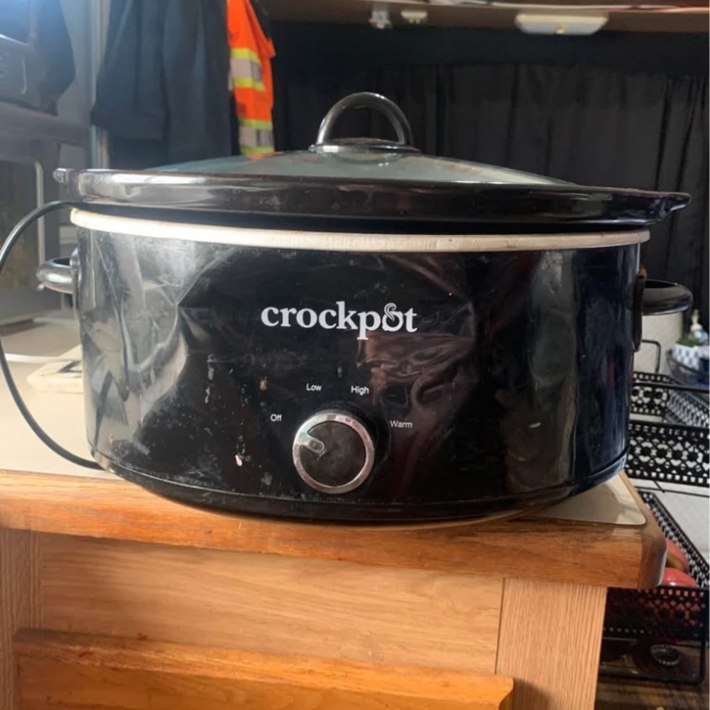 Crockpot Black Slow Cooker